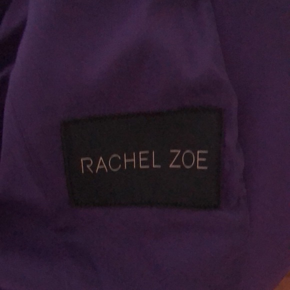 RACHEL ZOE FABULOUS PURPLE BLAZER - Picture 3 of 5